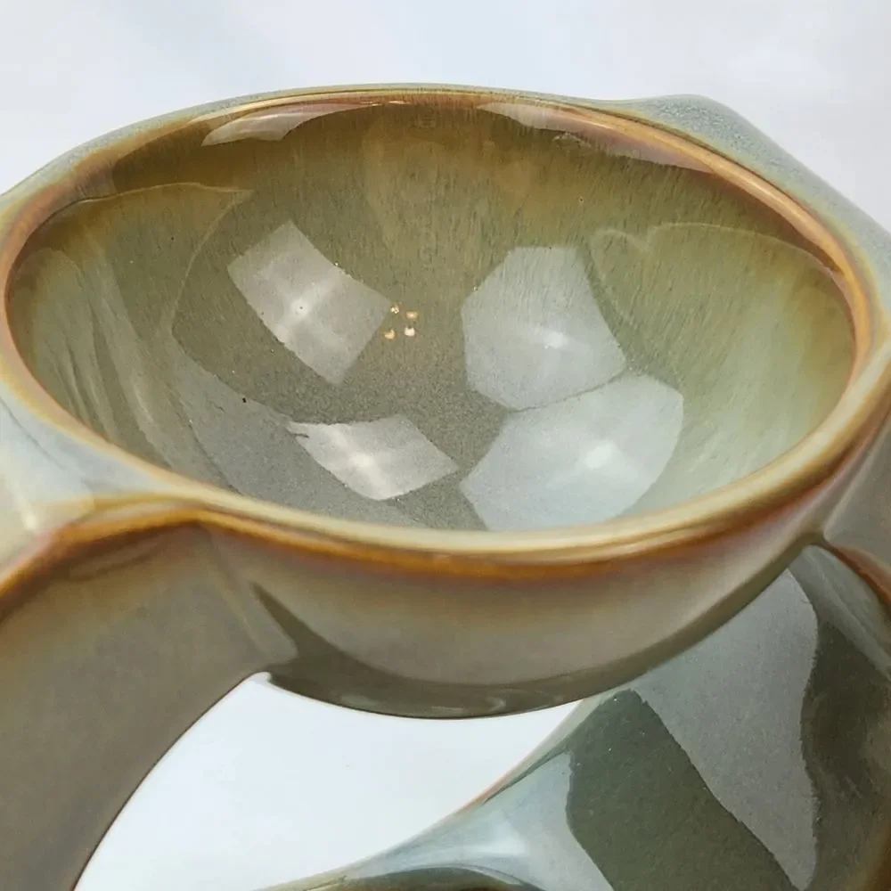 🩵PartyLite Olive Green Gaia Fragrance Warmer - Picture 7 of 11